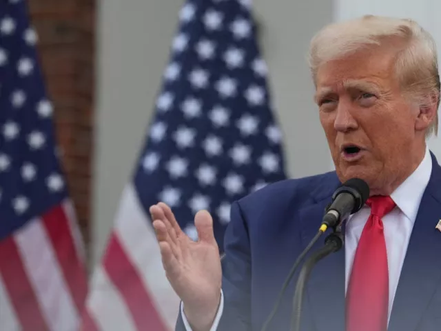 publican presidential nominee and former us president donald trump speaks during a press conference at trump national golf club in bedminster new jersey us august 15 2024 photo reuters publican presidential nominee and former us president donald trump speaks during a press conference at trump national golf club in bedminster new jersey us august 15 2024 photo reuters